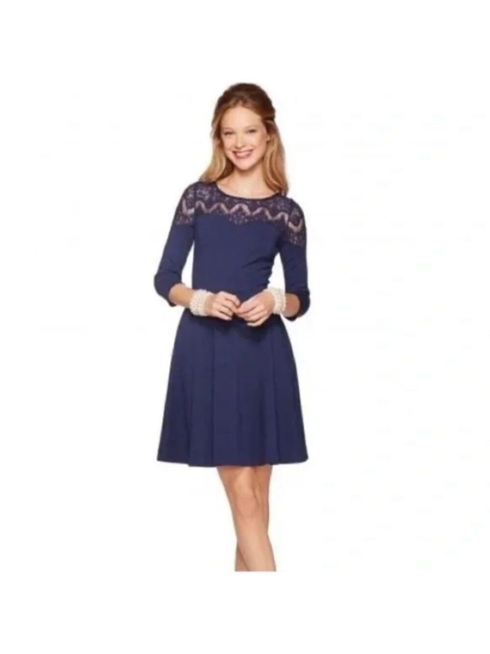 Lilly Pulitzer Remmy Lace Fit & Flare Dress